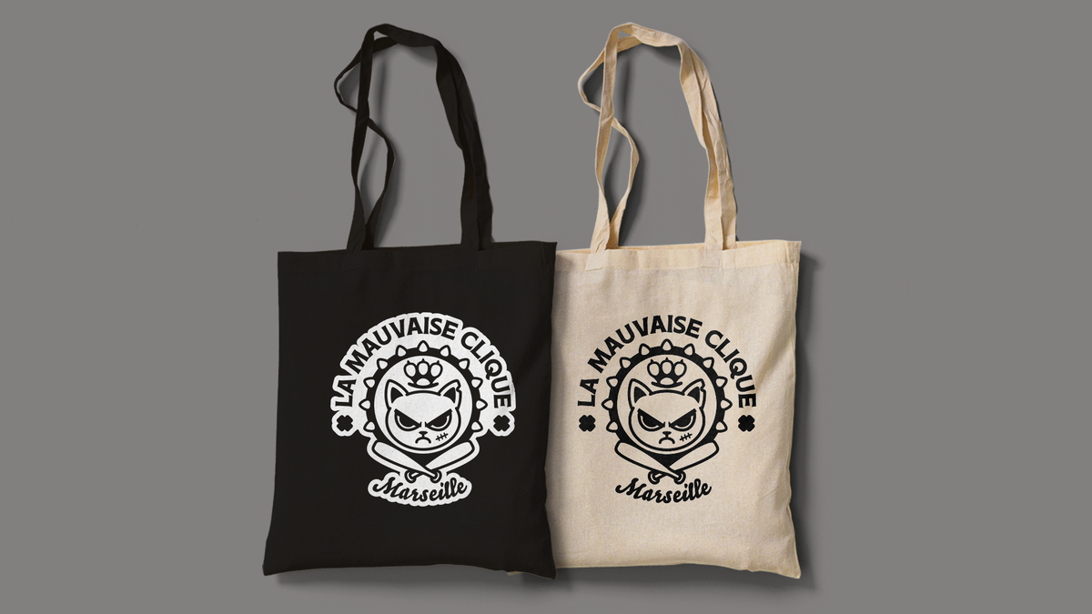 tote bag personnalisé impression DTF Marseille